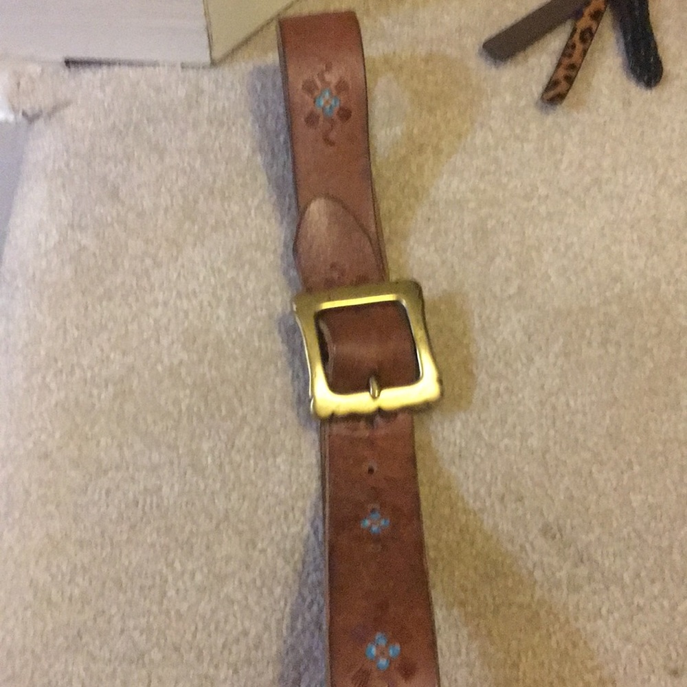 Brown Leather belt for jeans size 40 inches